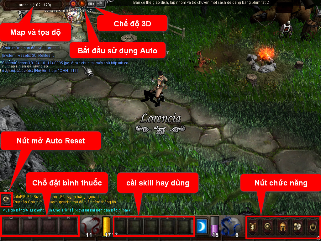 Chức năng chính của Game MU Hải Vương